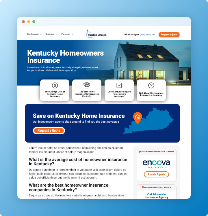State Super Page Home Insurance